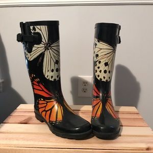 Rampage Butterfly Rain Boots